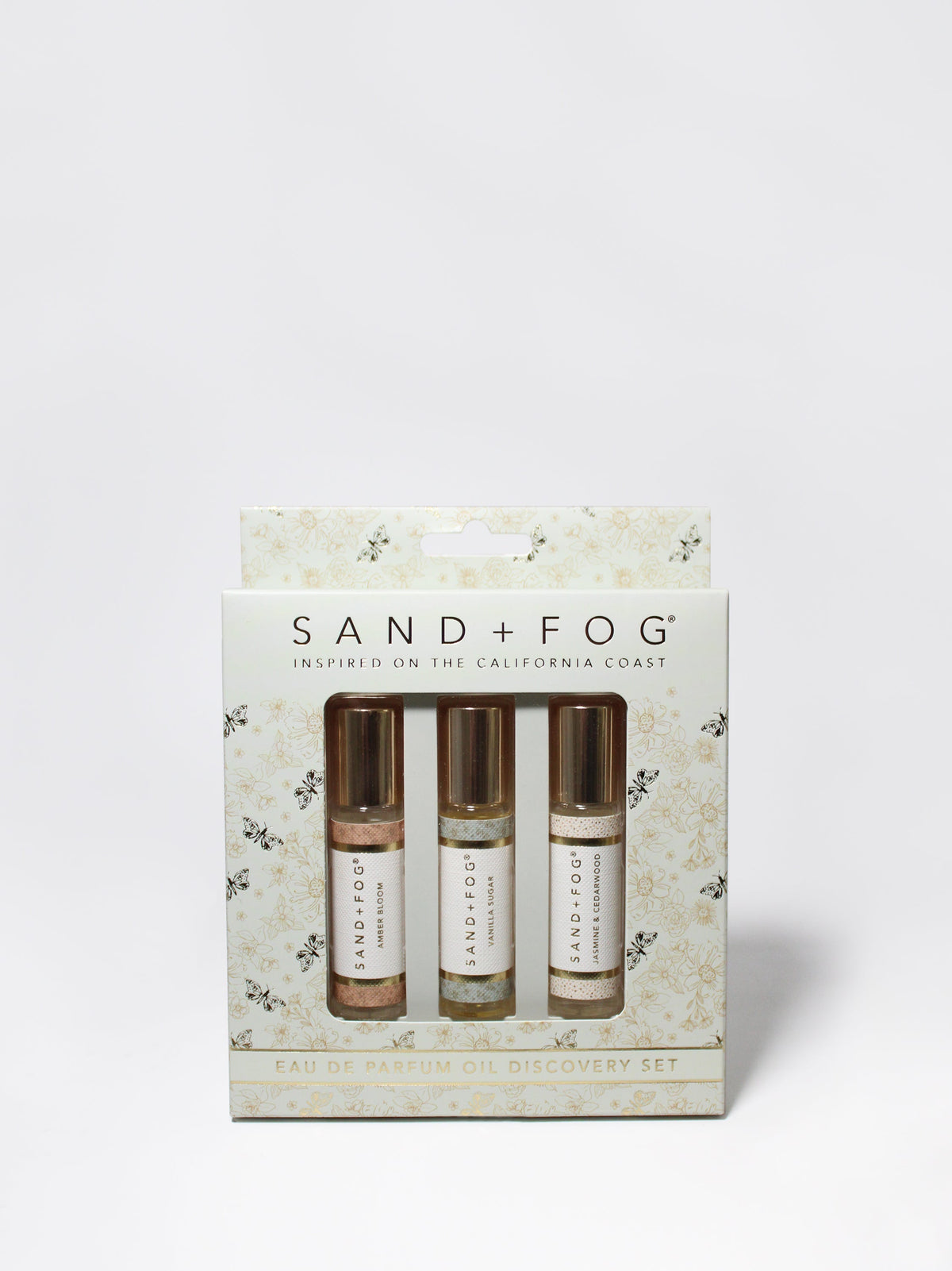 Luxurious Exploratory Perfume Oil Rollerball Set - Sugared Blooms Collection